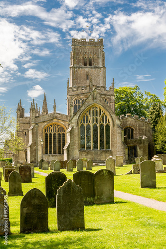 Church of St Peter and St Paul,Northleach,Cotswold photo