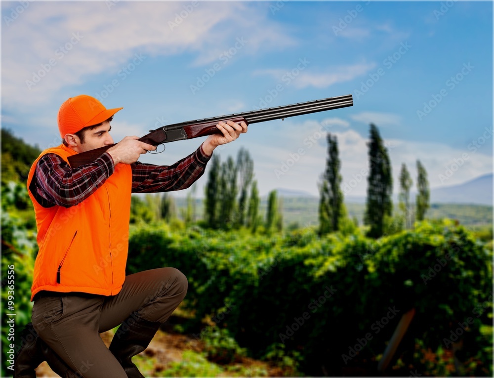 Naklejka premium Hunting.