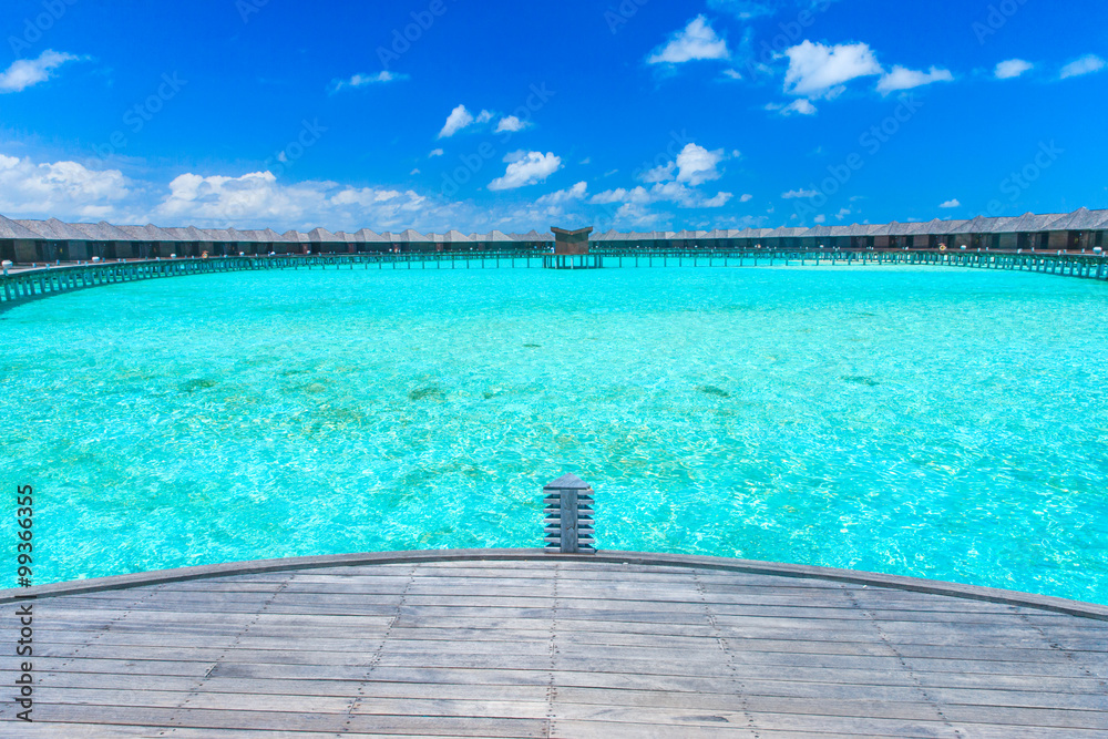 Obraz premium tropical beach in Maldives