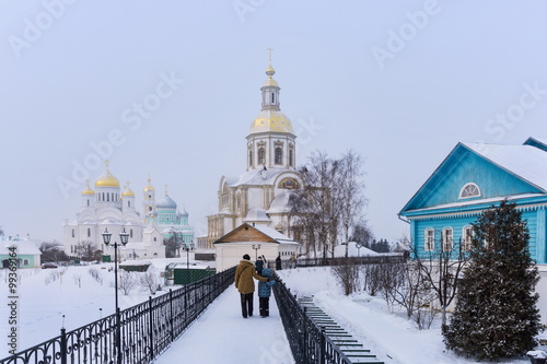 Holy Trinity St. Seraphim-Diveyevo convent. Diveevo, Russia photo