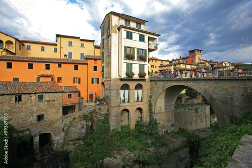 Toscana,Arezzo,il paese di Loro Ciuffenna. photo