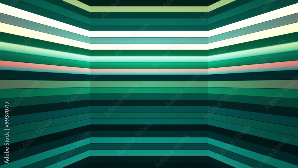 Broadcast Twinkling Horizontal Hi-Tech Bars Shaft, Multi Color, Abstract,Loop,HD