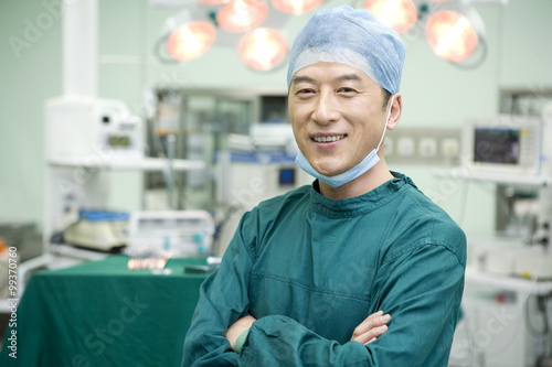 Photography Portrait of a confident surgeon