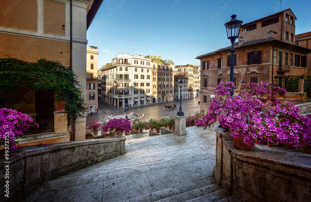 Obraz premium Spanish Steps, Rome, Italy