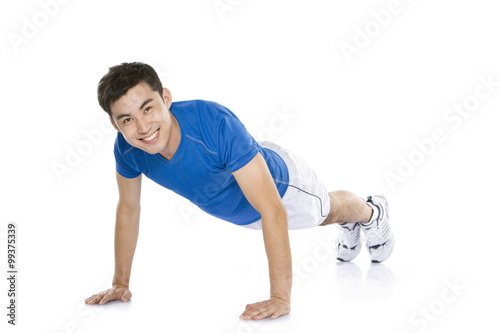 Man Exercising