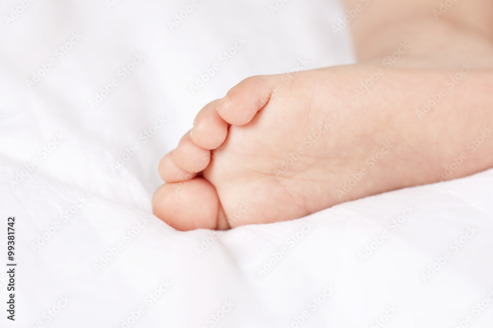 Close up of baby's foot Close up of baby's foot