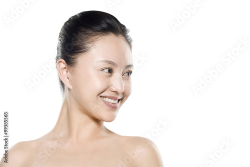 Beauty shot of a young woman