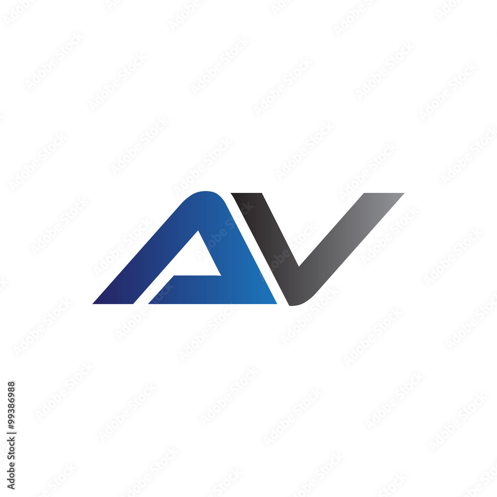 Simple Modern letters Initial Logo av Simple Modern letters Initial Logo av