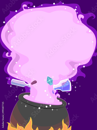 Whimsical Magic Potion Mix Frame
