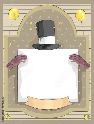 Magician Golden Banner