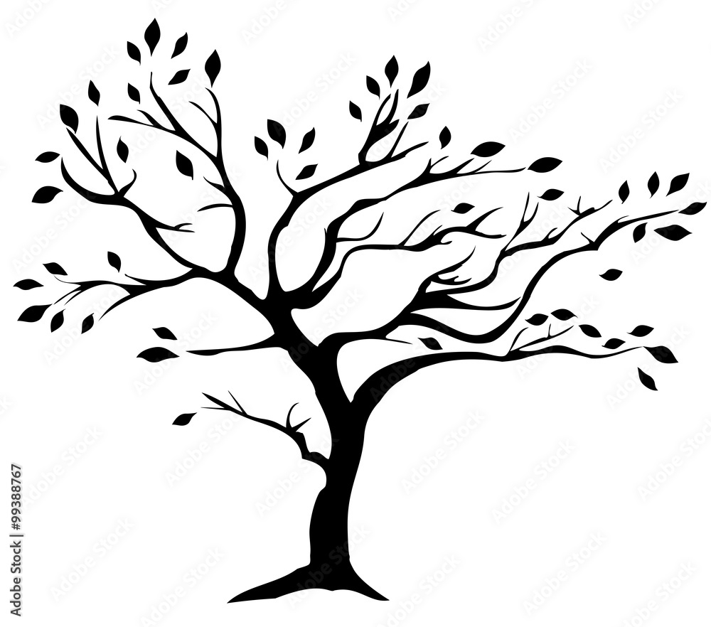 Naklejka Tree