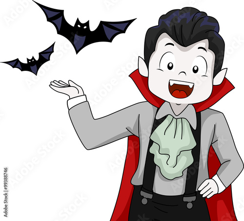 Vampire Kid Boy Familiar Ba...