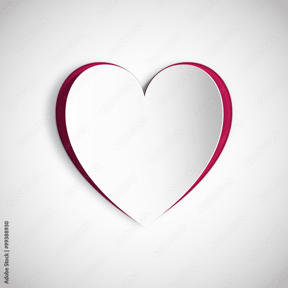 Heart Peeling Vector Icon
