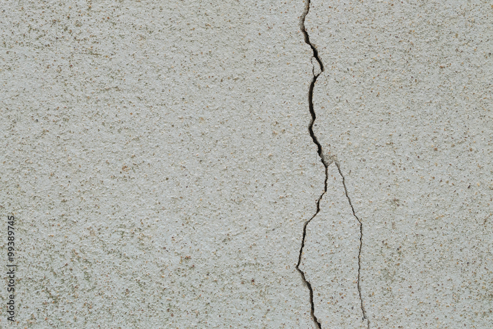 Obraz premium The old cracked cement