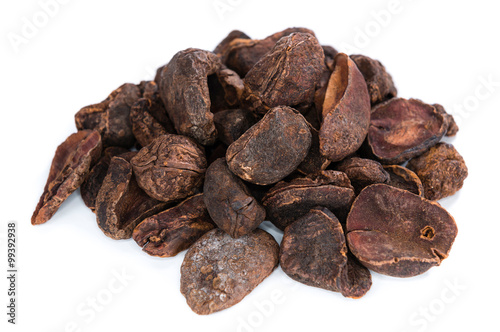 Whole Cola Nuts (isolated on white)