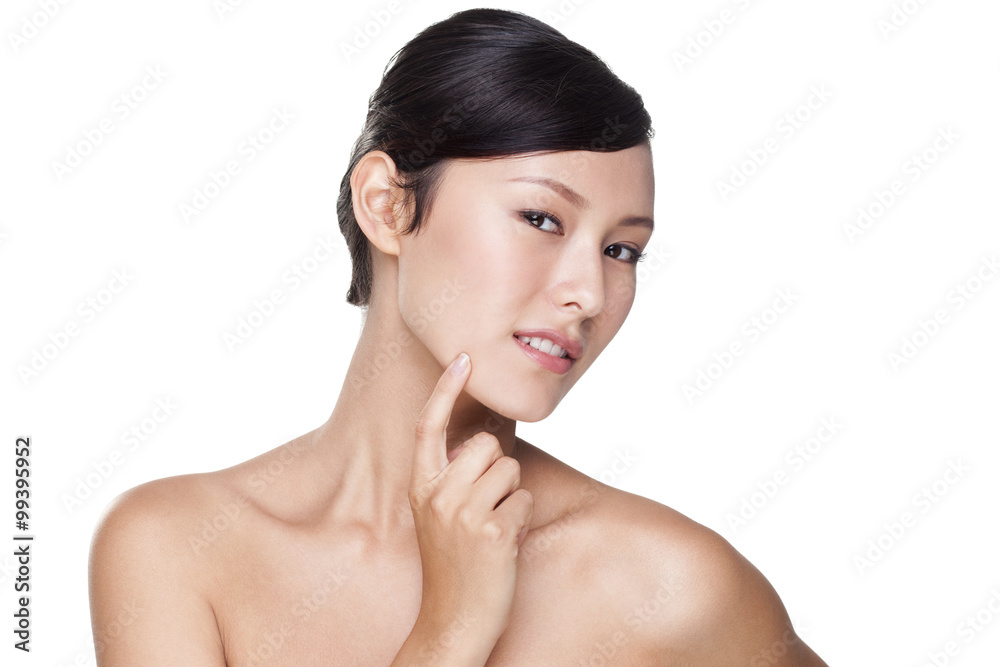 Portrait of a Beautiful Young Woman Portrait of a Beautiful Young Woman