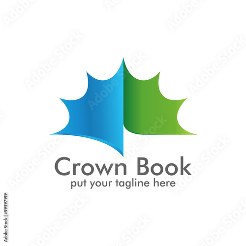 Crown Book Logo Icon