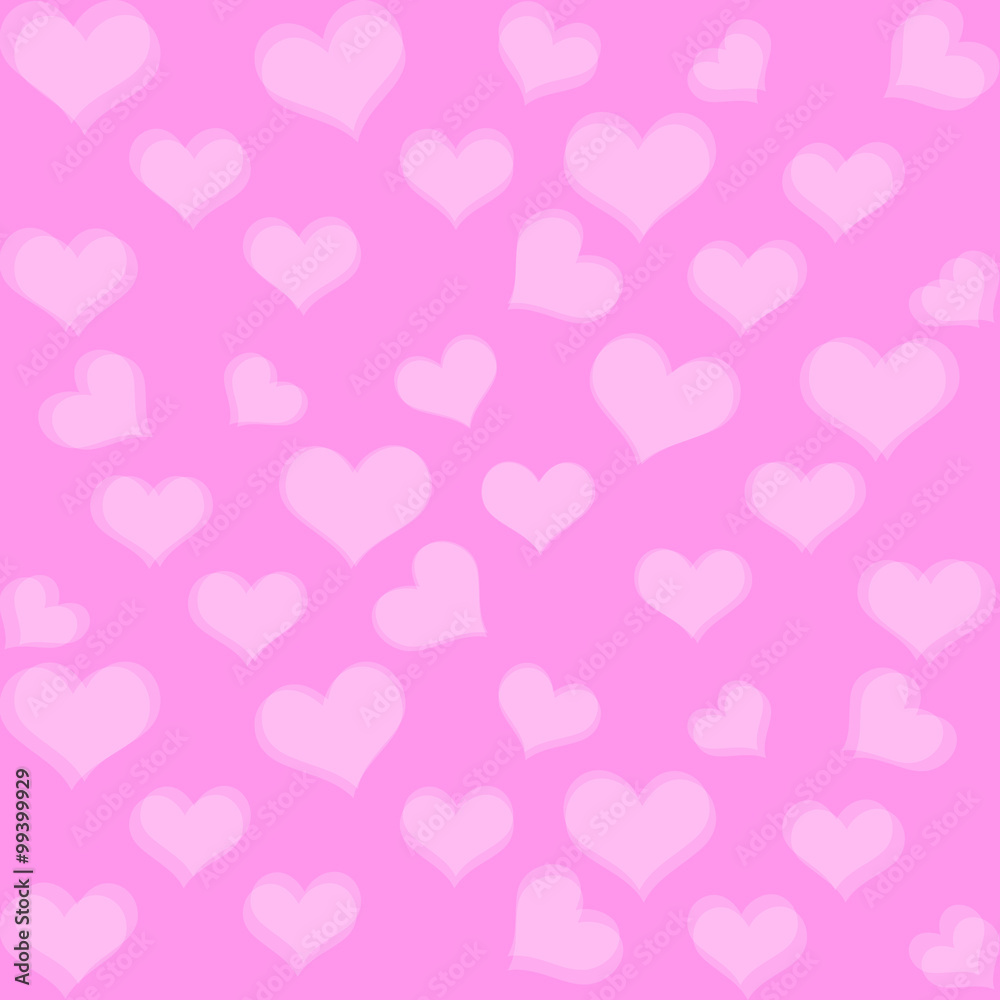 Sweet heart vector background