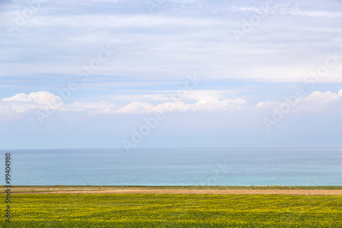Qinghai lake in Qinghai province, China © Blue Jean Images