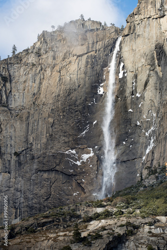 Yosemite Fall in the winter