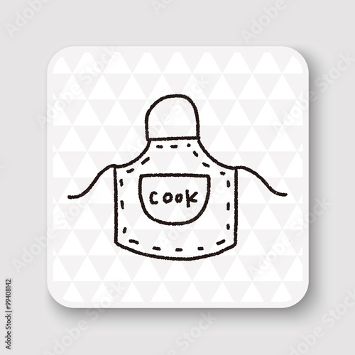doodle apron