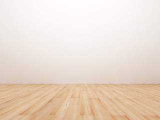 Empty room with wooden floor