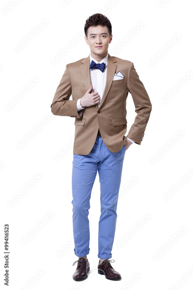 Confident businessman stylishly dressed Confident businessman stylishly dressed