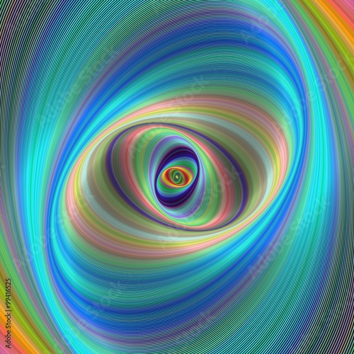 Abstract elliptical geometric digital background