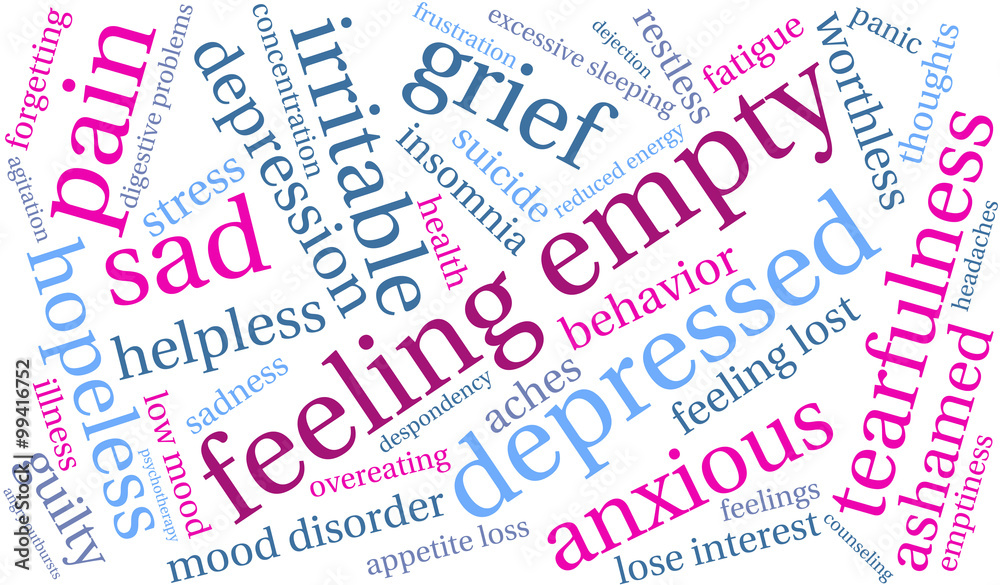 Feeling Empty Word Cloud Feeling Empty Word Cloud