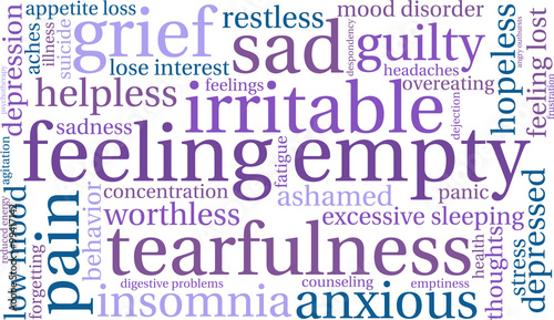 Feeling Empty Word Cloud