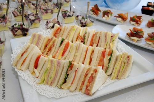 Fotografia buffet finger food photo