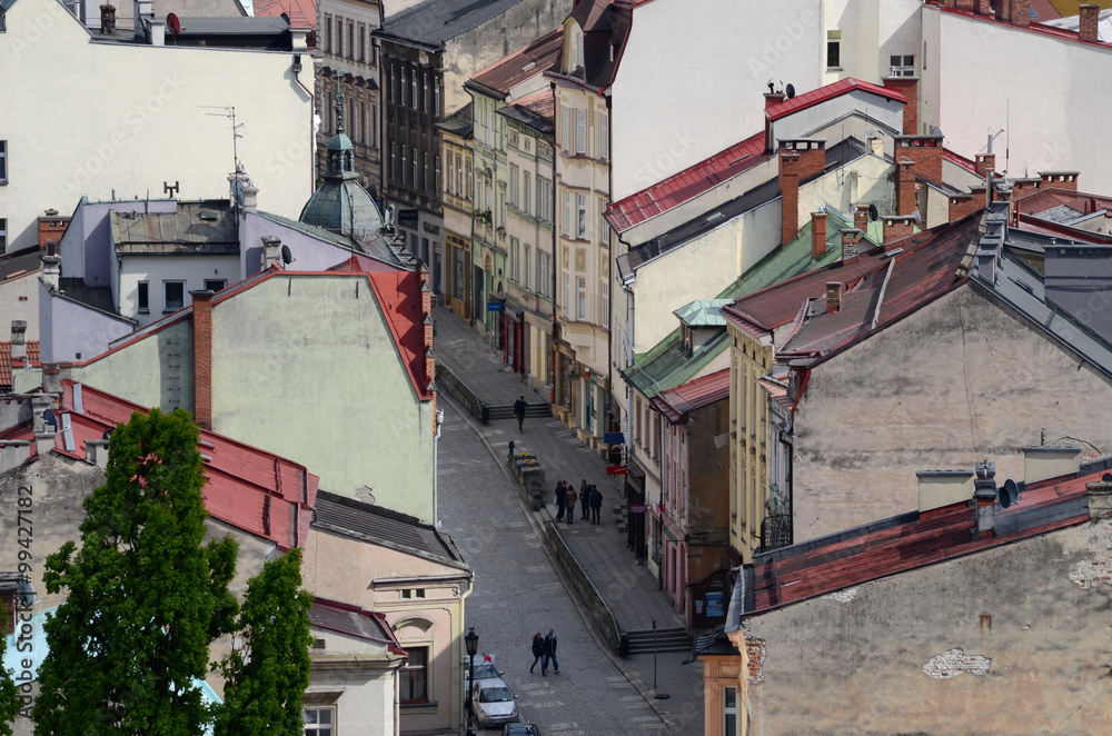 View of Cieszyn in Poland