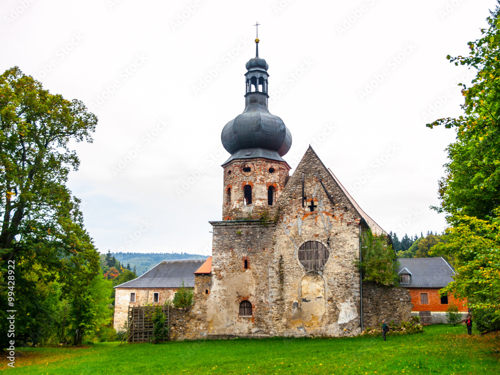 Former Augustinian Monastery in Pivon Former Augustinian Monastery in Pivon