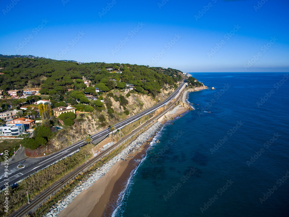 Coast way of Spain