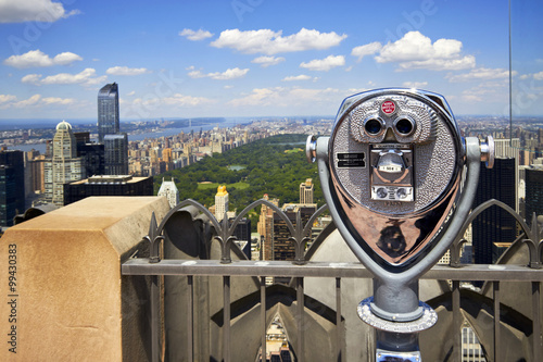 View on Manhattan Central Park