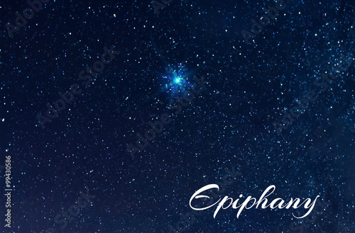 The sky is the brightest star of  Epiphany