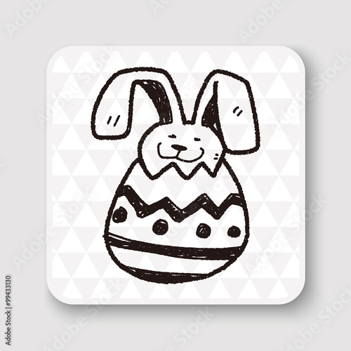 Easter egg doodle