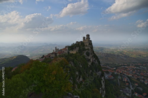 View of the Fortress of Guaita, Republic of San Marino 