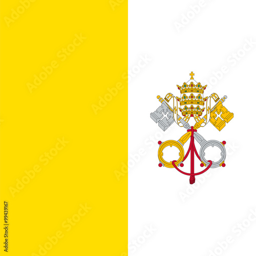 Standard Proportions for Vatican City Flag