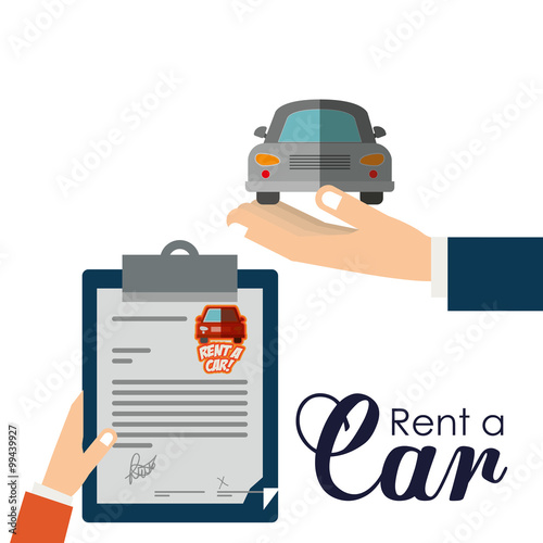 rent a car design 