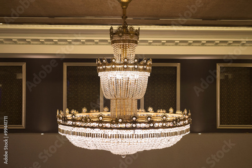 beautiful crystal chandelier