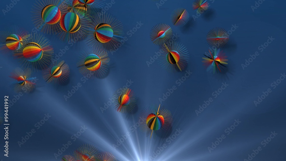 colorful random spike balls fun fantasy background colorful random spike balls fun fantasy background
