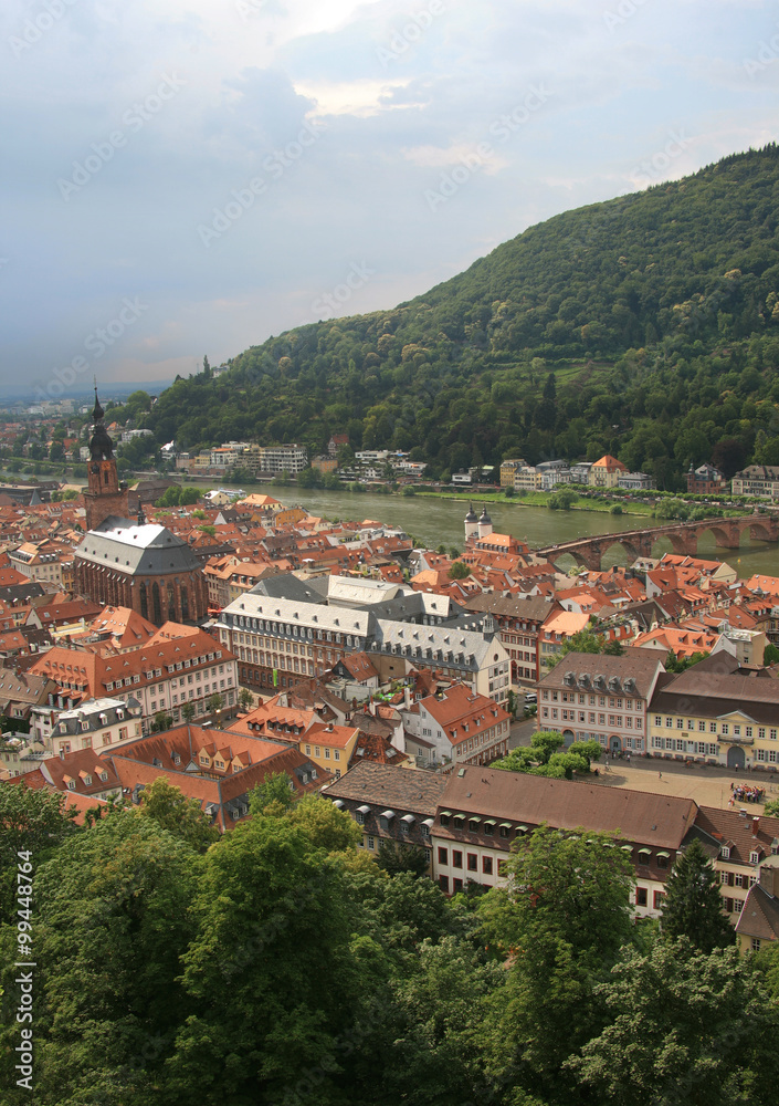 Germania,Heidelberg, la città.