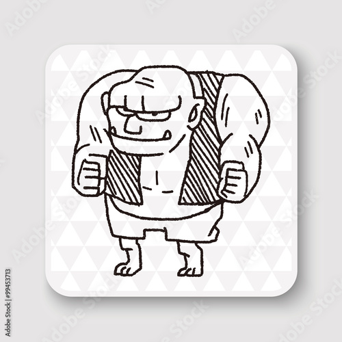 giant ogre doodle