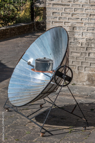 Sonnenkollektor zum Kochen
