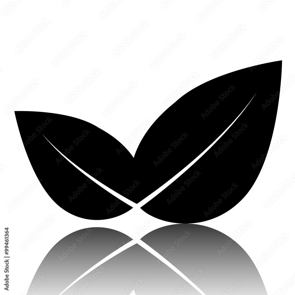 Black Leaf icon