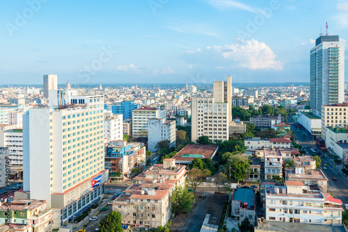 Aerial view of Havana