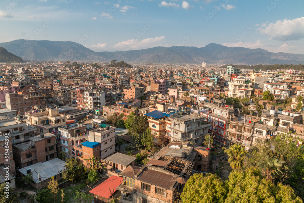 Über den Dächern von Kathmandu