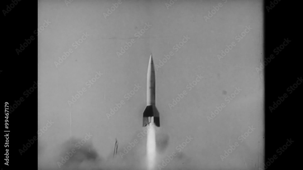 V-2 missile launch, World War II