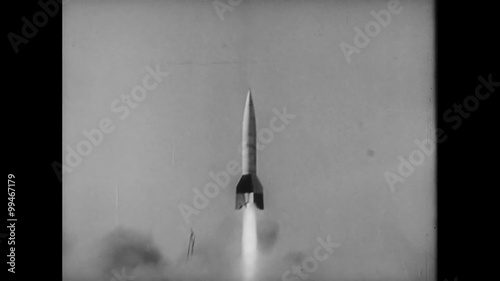 V-2 missile launch, World War II